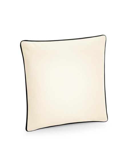 Fairtrade Cotton Piped Cushion Cover1
