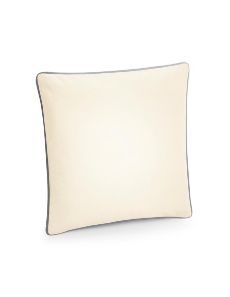 Fairtrade Cotton Piped Cushion Cover2