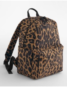 Leopard Print Mini Backpack0