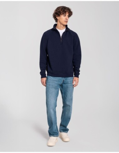 Iconic Premium Zip Neck Sweat5