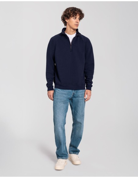 Iconic Premium Zip Neck Sweat5