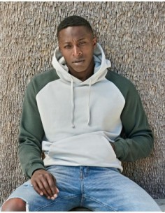 UNLABELED Two-tone Hooded Sweatshirt0