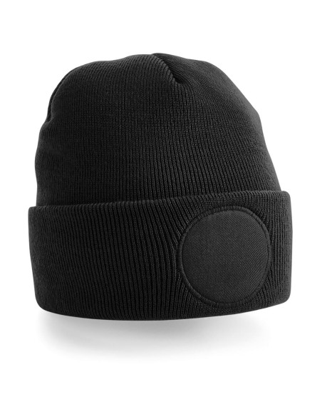 Circular Patch Beanie0