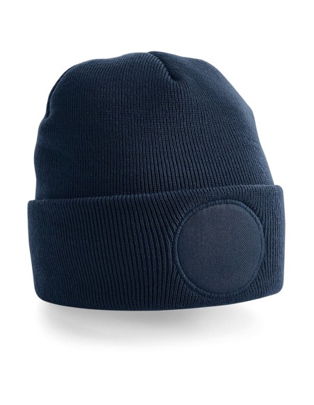 Circular Patch Beanie2
