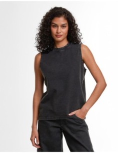 Ladies Vintage Washed Sleeveless Tee0