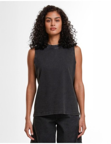 Ladies Vintage Washed Sleeveless Tee3