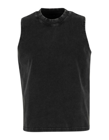 Ladies Vintage Washed Sleeveless Tee9