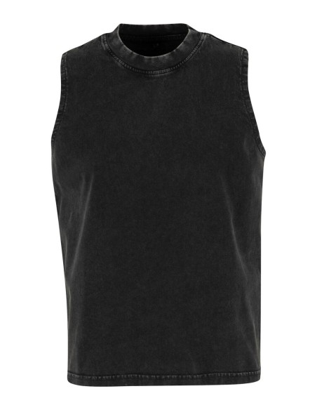Ladies Vintage Washed Sleeveless Tee9