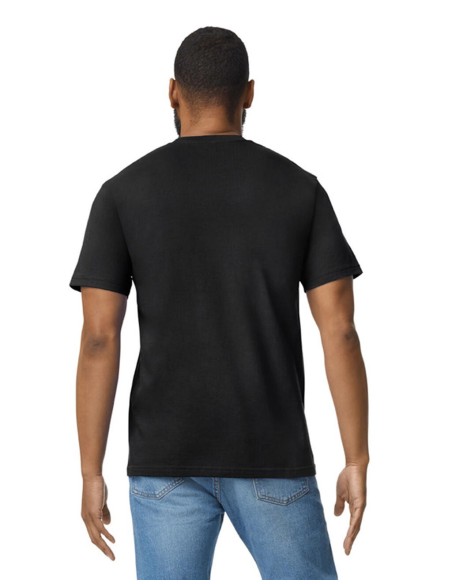 Softstyle Midweight Adult No Label Enzyme Wash T-S4