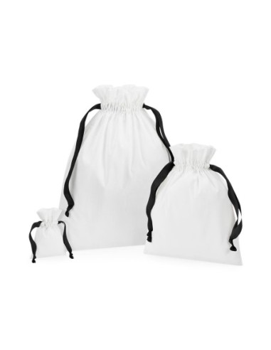 Cotton Gift Bag with Ribbon Drawstring0
