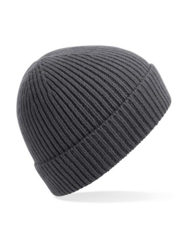 Engineered Knit Ribbed Beanie2