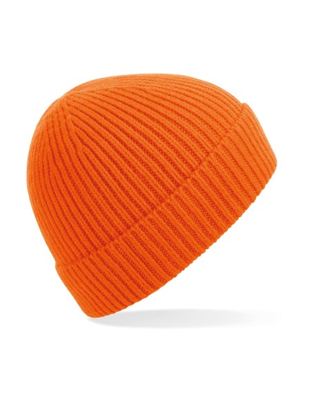 Engineered Knit Ribbed Beanie7