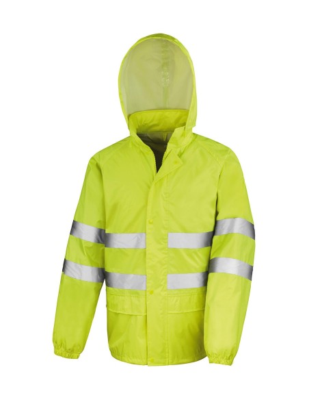 Hi-Vis Waterproof Suit0