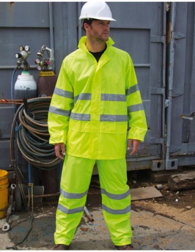Hi-Vis Waterproof Suit1