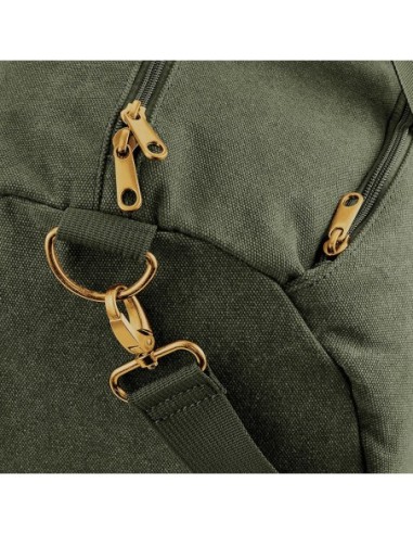 Vintage Canvas Barrel Bag6