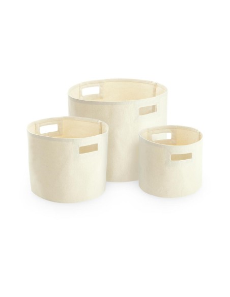 Canvas Storage Tubs0