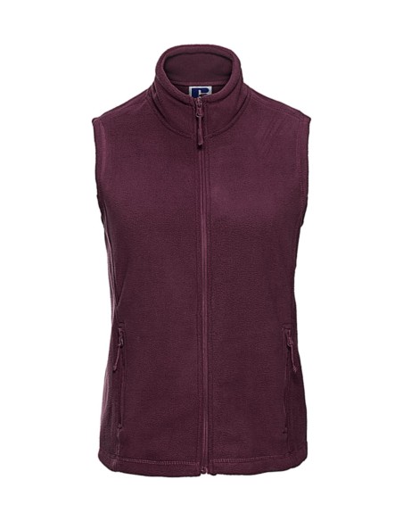 Ladies Gilet Outdoor Fleece3