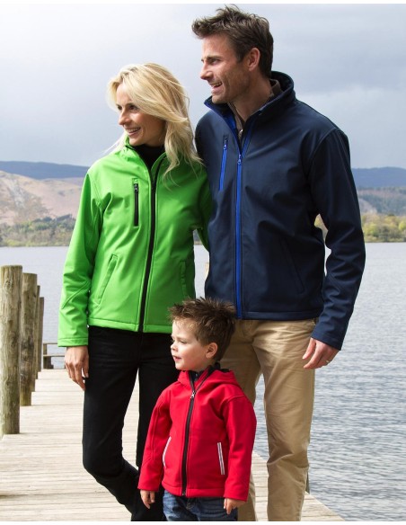 Kids TX Performance Hooded Softshell Jacket8