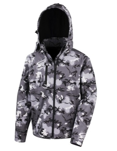 Camo TX Performance Hooded Softshell0