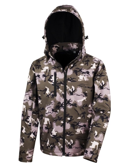 Camo TX Performance Hooded Softshell1