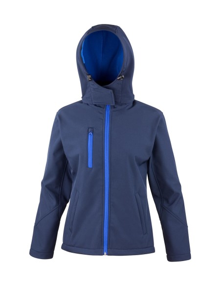 Ladies TX Performance Hooded Softshell Jacket1