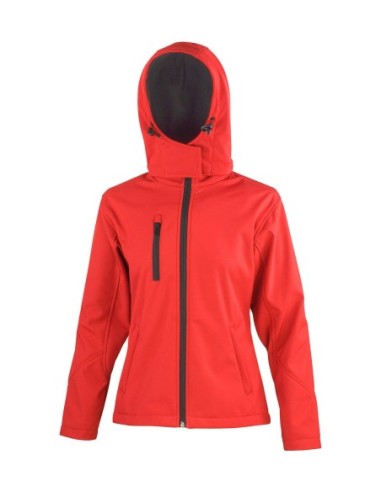 Ladies TX Performance Hooded Softshell Jacket2