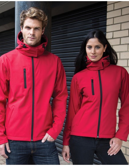 Ladies TX Performance Hooded Softshell Jacket5