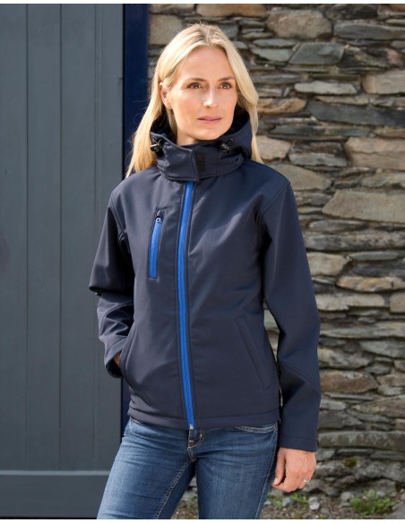 Ladies TX Performance Hooded Softshell Jacket6