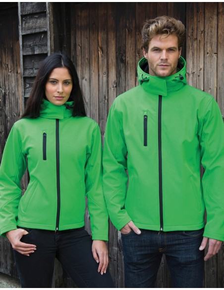 Ladies TX Performance Hooded Softshell Jacket7