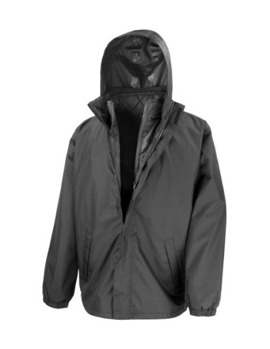 3-in-1 Jacket with quilted Bodywarmer0