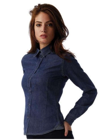 DNM Visionwomen Denim Shirt LS1
