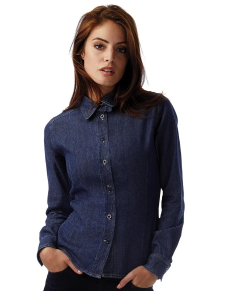 DNM Visionwomen Denim Shirt LS2