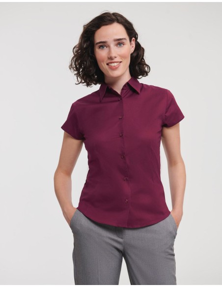Ladies Easy Care Fitted Shirt4