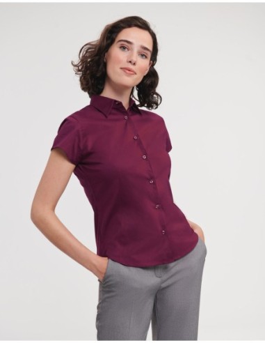 Ladies Easy Care Fitted Shirt5