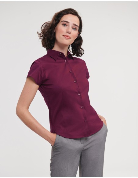 Ladies Easy Care Fitted Shirt5