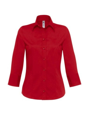 Milanowomen Popelin Shirt 34 sleeves2