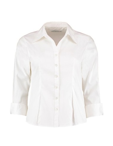 Womens Tailored Fit Premium Oxford 34 Shirt0