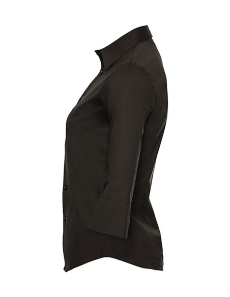 Ladies 34 Sleeve Easy Care Fitted Shirt7