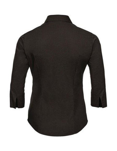 Ladies 34 Sleeve Easy Care Fitted Shirt8