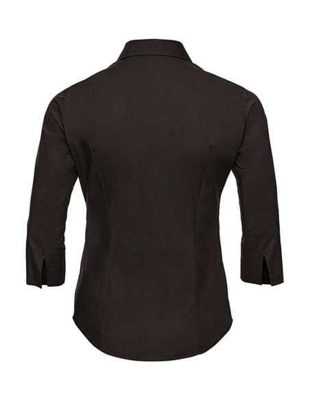 Ladies 34 Sleeve Easy Care Fitted Shirt8