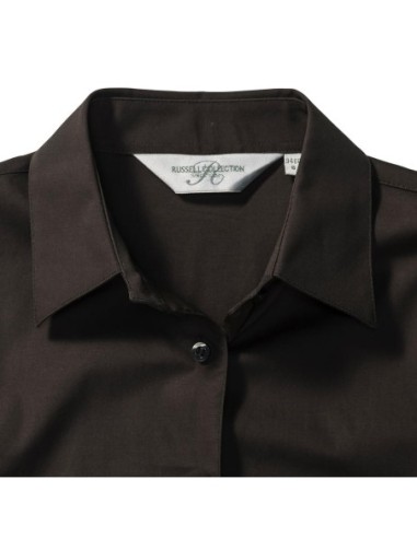Ladies 34 Sleeve Easy Care Fitted Shirt9