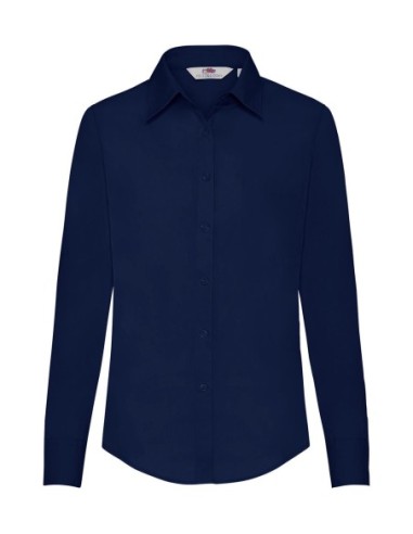 Ladies Poplin Shirt LS2