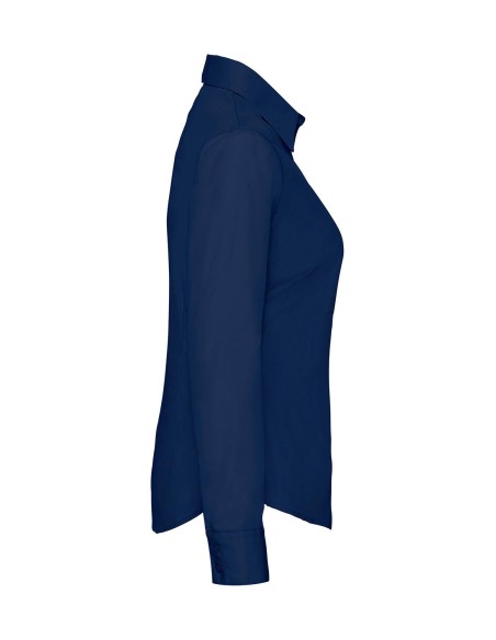 Ladies Poplin Shirt LS10