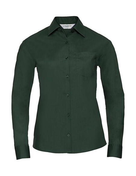 Ladies LS Poplin Shirt9