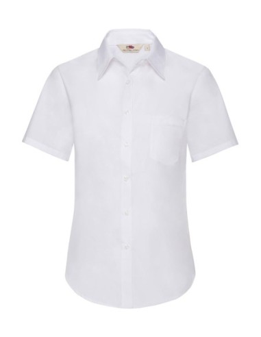 Ladies Poplin Shirt0