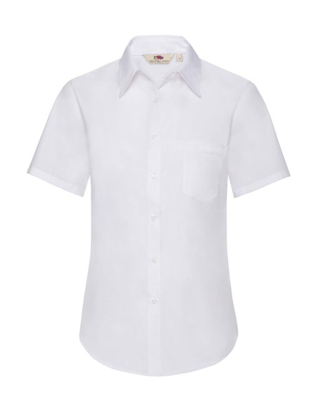 Ladies Poplin Shirt0