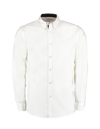 Tailored Fit Premium Contrast Oxford Shirt0