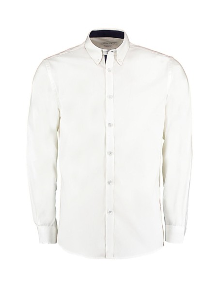 Tailored Fit Premium Contrast Oxford Shirt0