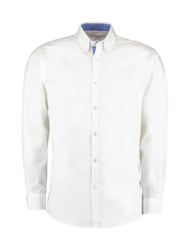 Tailored Fit Premium Contrast Oxford Shirt1