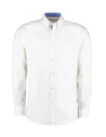 Tailored Fit Premium Contrast Oxford Shirt1